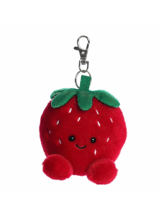 Palm Pals Accessories - Palm Pals Strawberry Plush Bag Charm